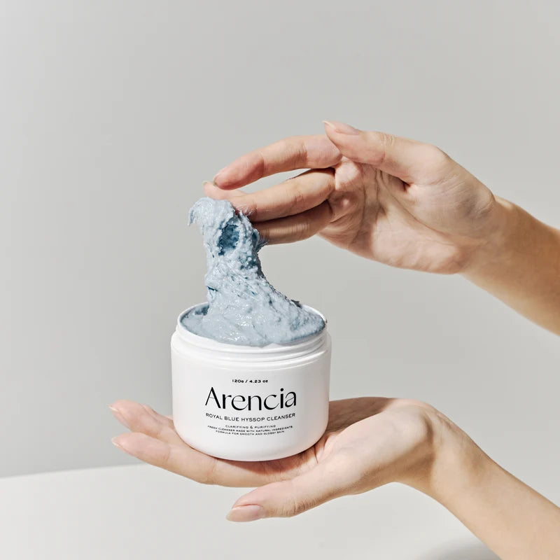 Limpiador Fresh Blue Hyssop Rice Mochi Cleanser Arencia (120Gr) Imagen secundaria del producto
