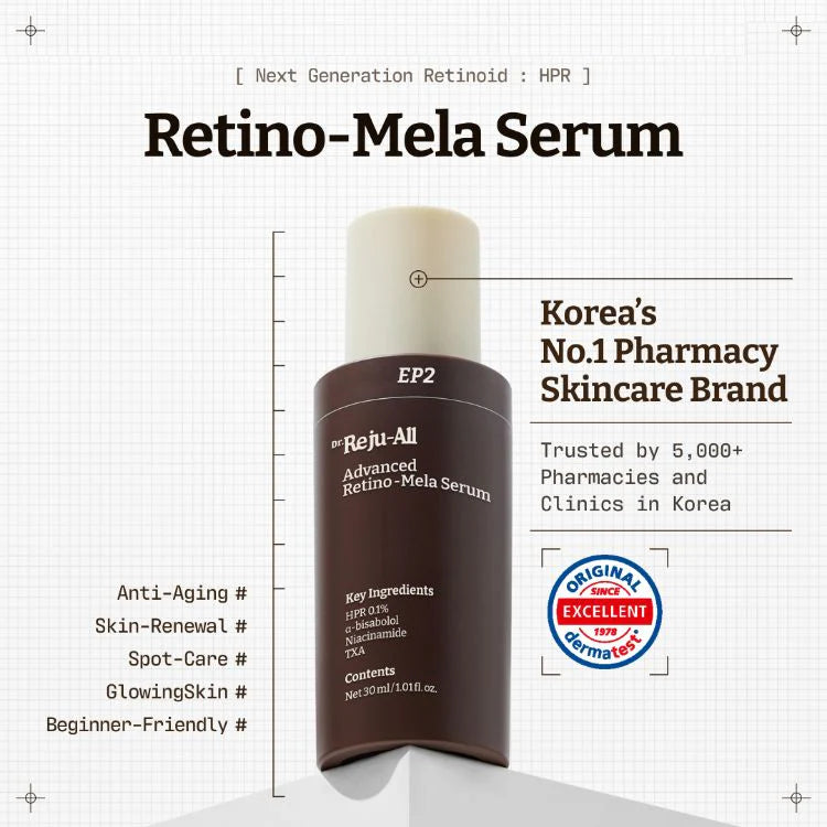 Suero Advanced Retino-Mela Serum Dr. Reju-All