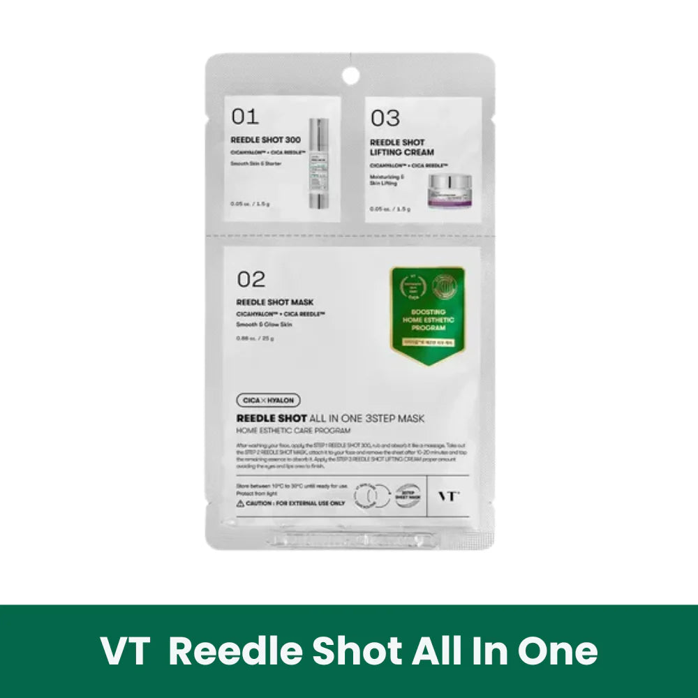 Reedle Shot All In One 3Step Mask Vt Cosmetics