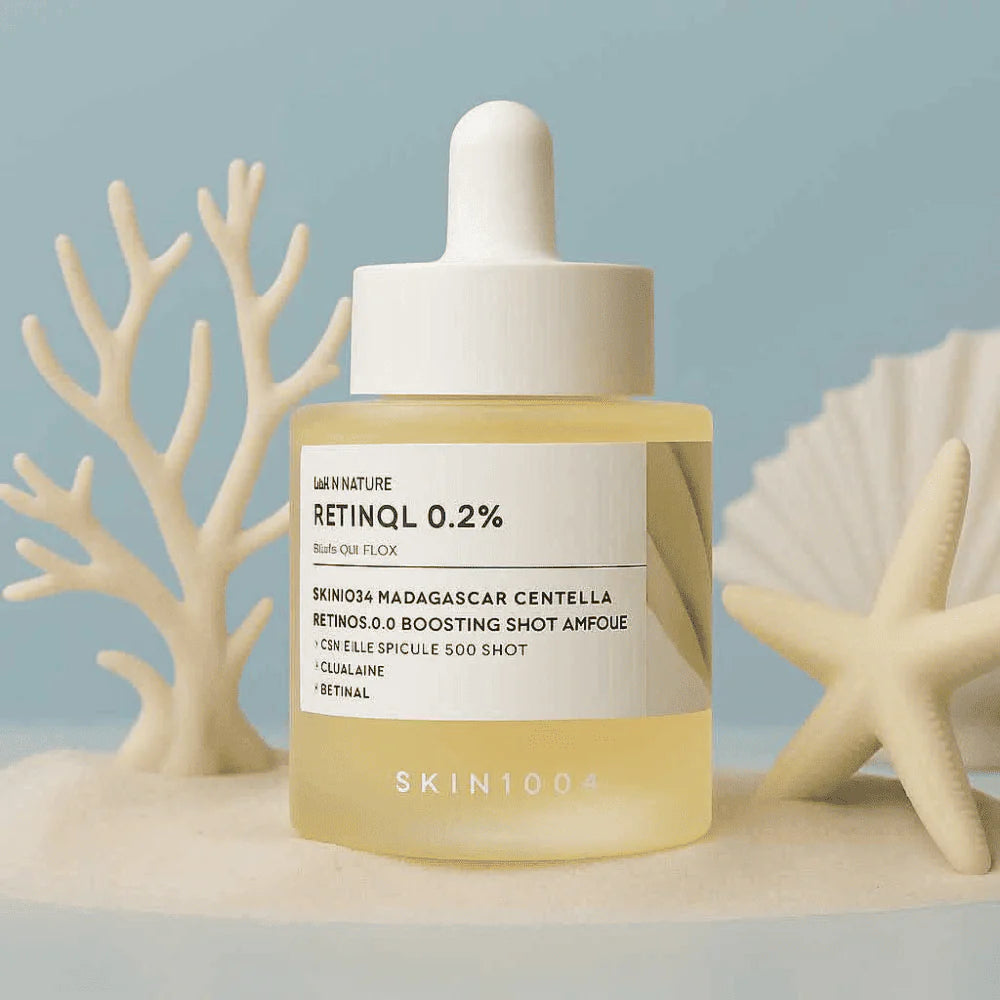 Ampolla Madagascar Centella Retinol 0.2% Boosting Shot Ampoule Skin1004 (30Ml)
