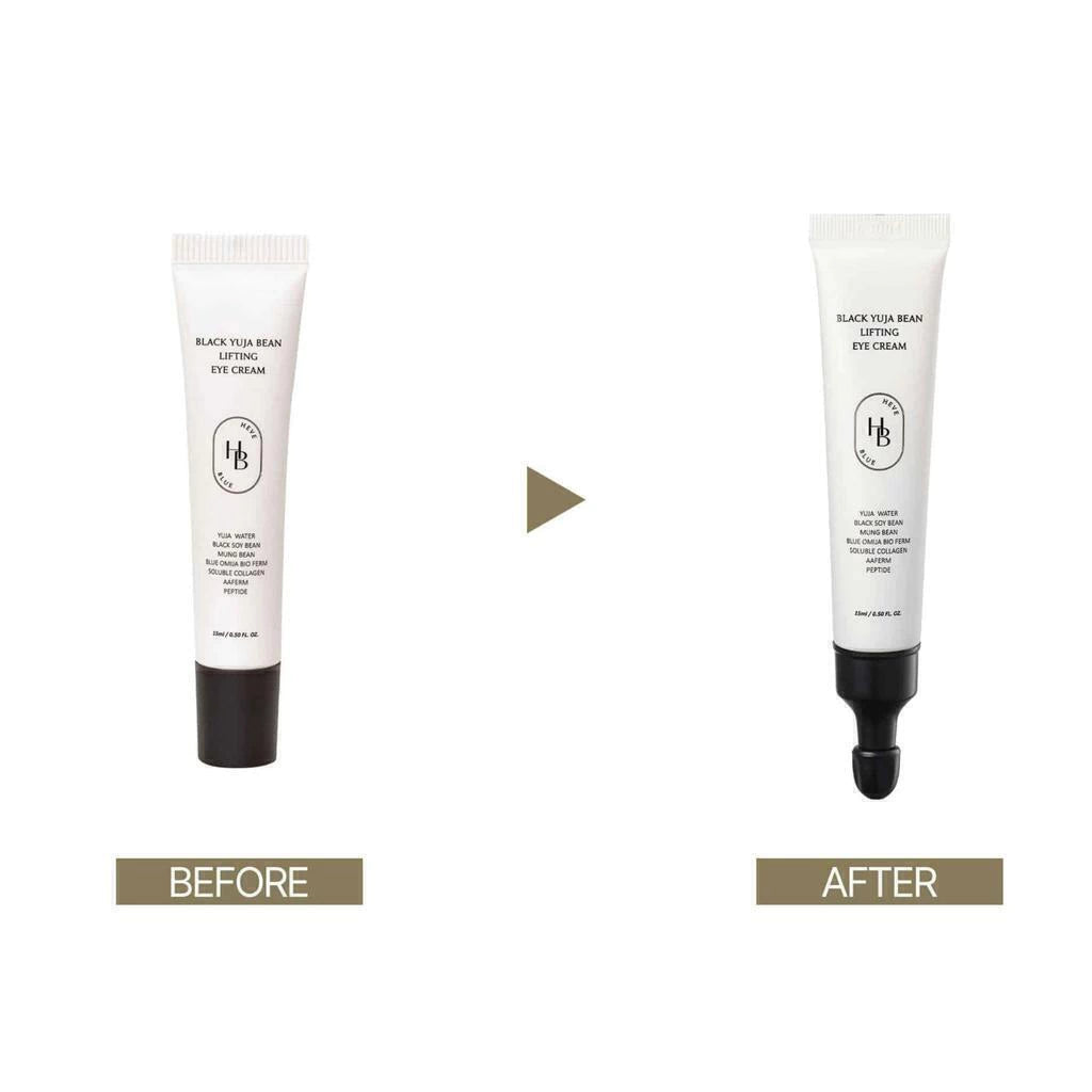 Contorno De Ojos Black Yuja Bean Lifting Eye Cream Heveblue Imagen secundaria del producto