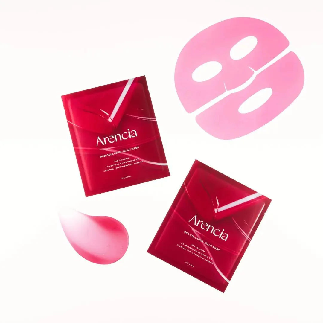 Sheet Mask Red Collagen Jelly Mask Arencia