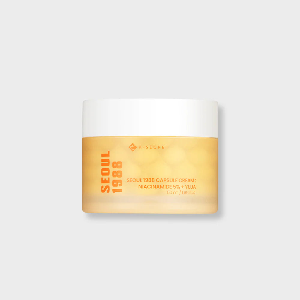 Crema Seoul 1988 Capsule Cream : Niacinamide 5% + Yuja K-Secret
