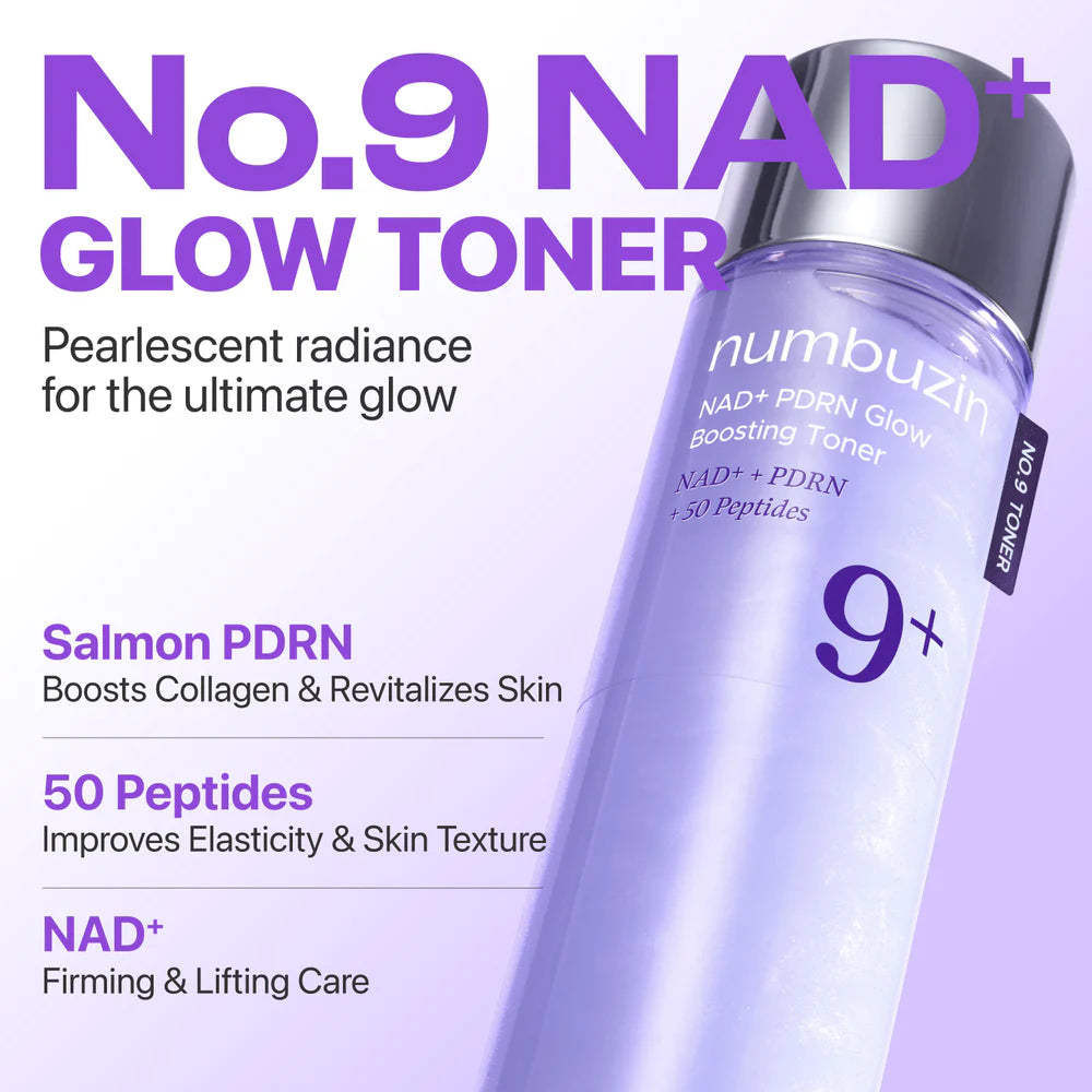 Tónico No. 9 Nad Pdrn Glow Boosting Toner Numbuzin