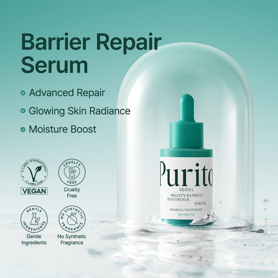 Suero Mighty Bamboo Panthenol Serum Purito
