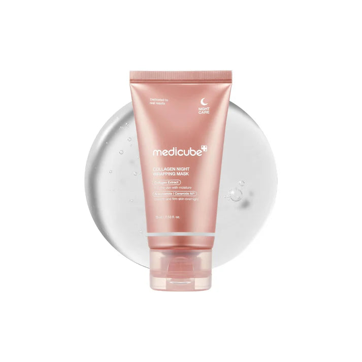 Mascarilla Collagen Night Wrapping Mask Medicube Imagen secundaria del producto