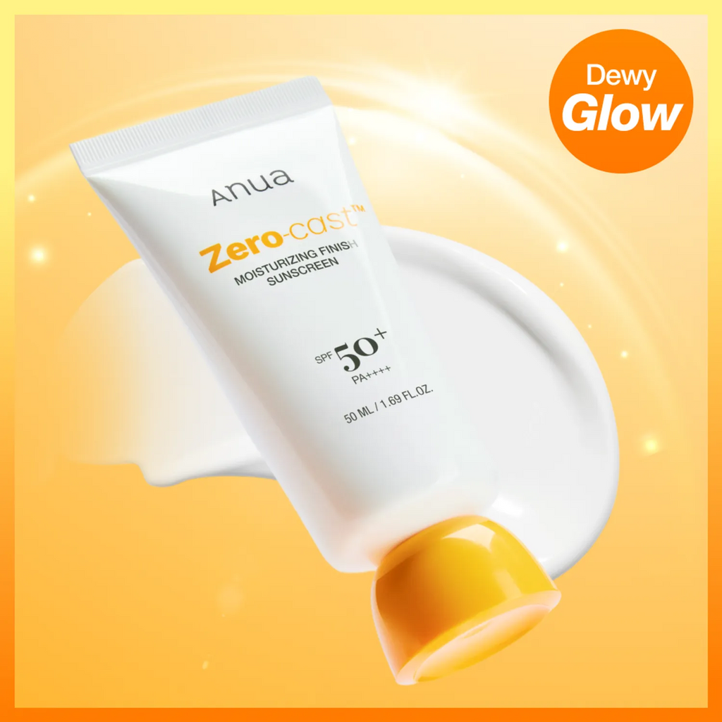 Protector Solar Zero Cast Moisturizing Finish Sunscreen Anua