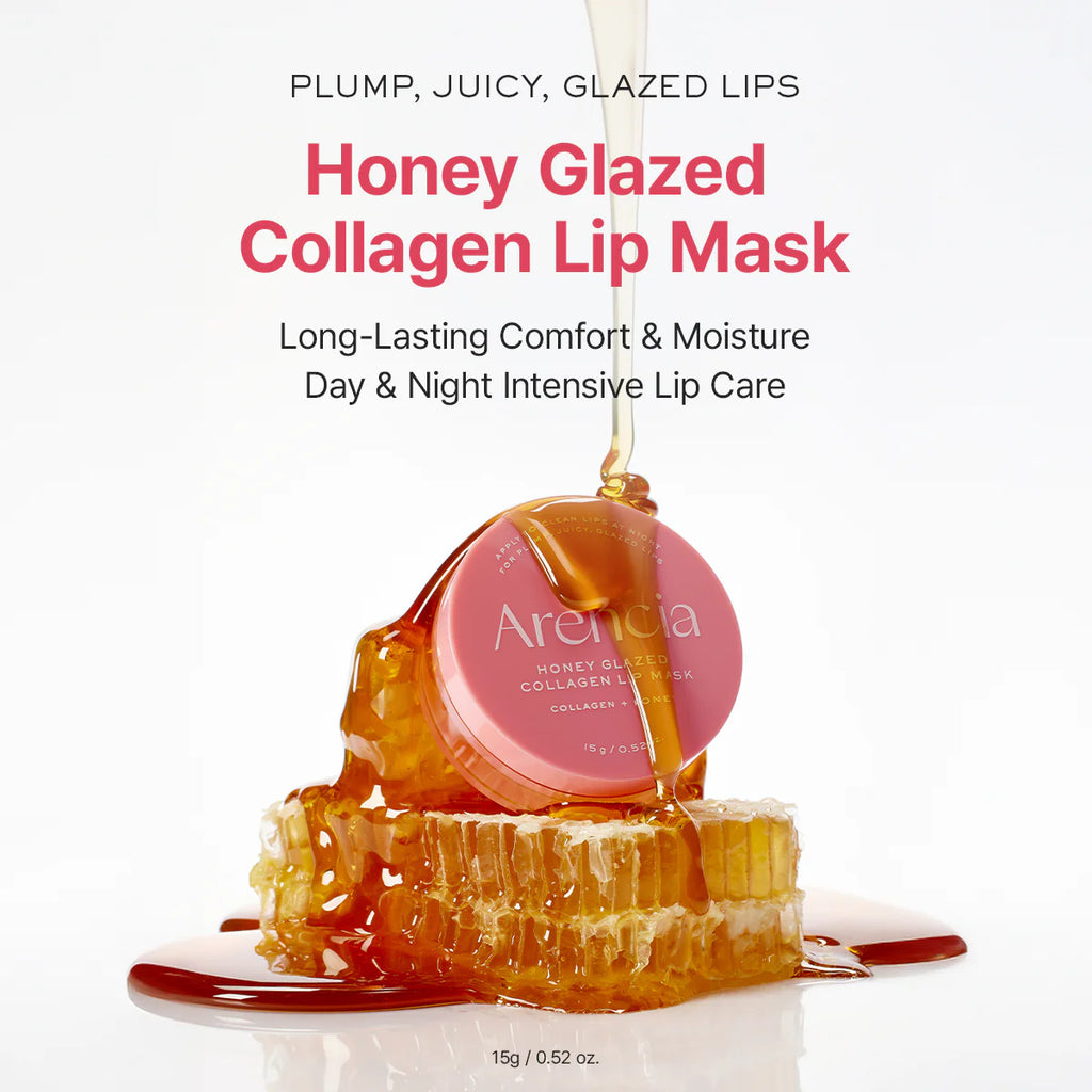 Mascarilla De Labios Honey Glazed Collagen Lip Mask Arencia
