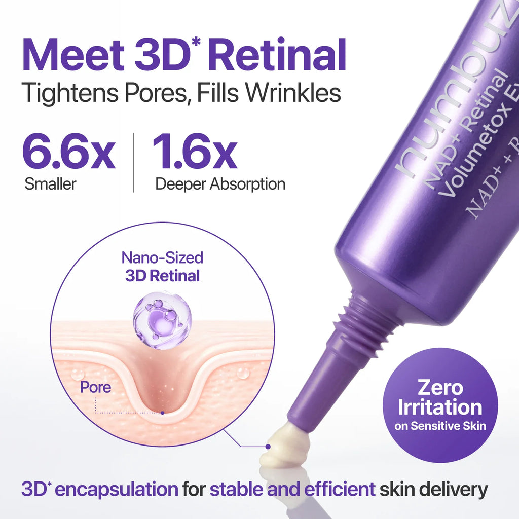 Contorno De Ojos No. 9 Nad+Retinal Volumetox Eye Cream Numbuzin 20ml