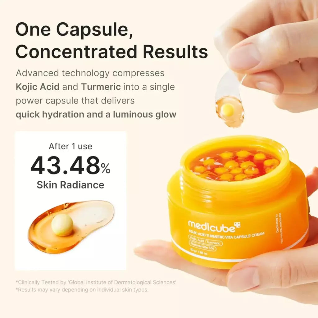 Crema Kojic Acid Turmeric Vita Capsule Cream Medicube