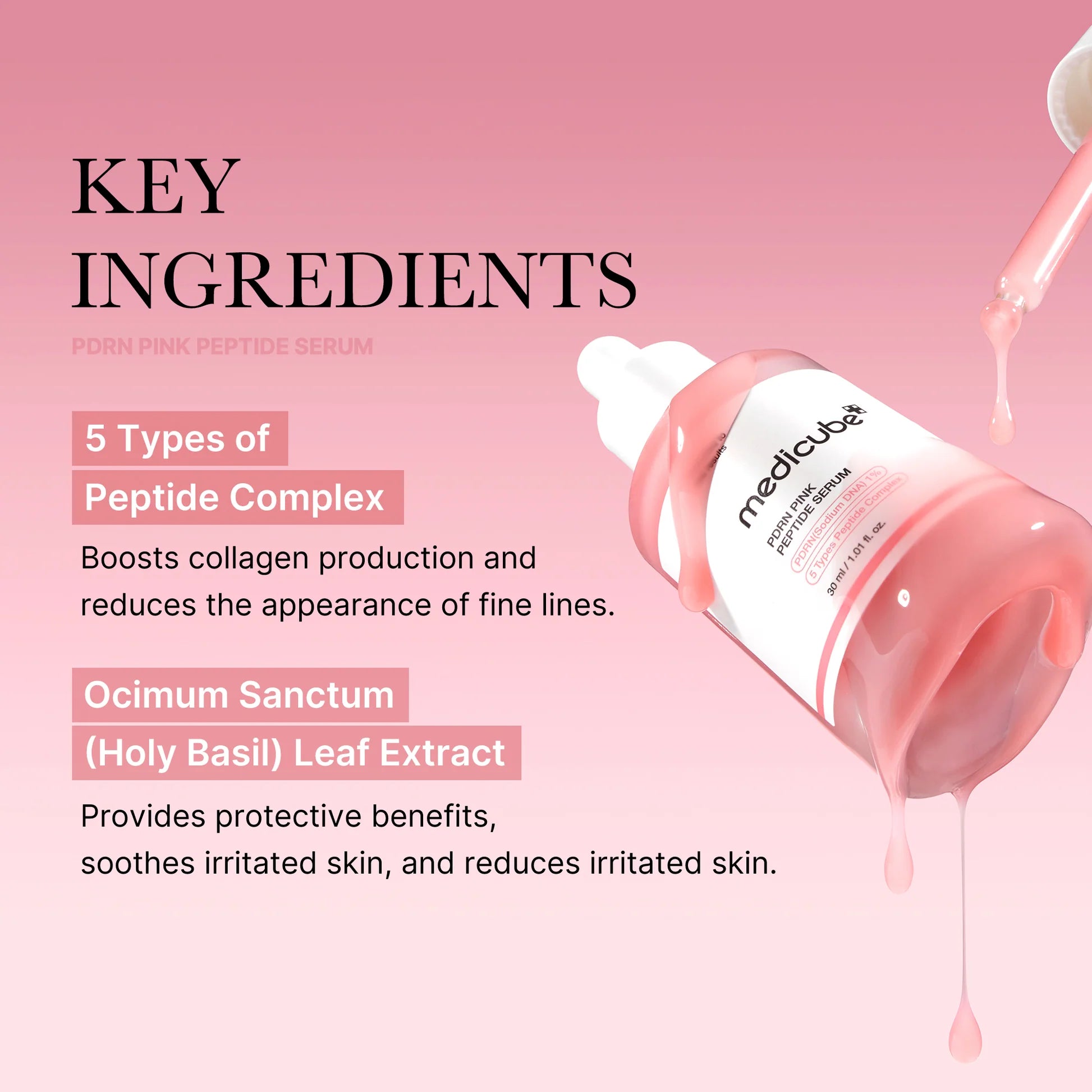 Suero Pdrn Pink Peptide Serum Medicube