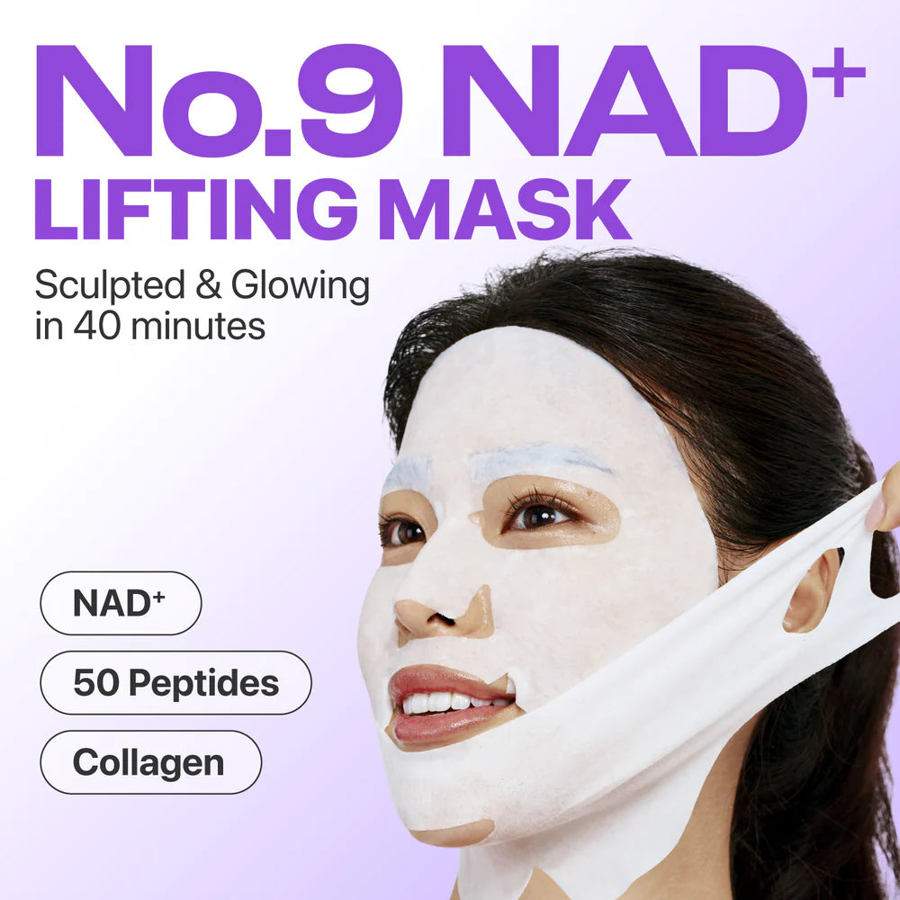 Mascarilla No. 9 Nad+ Bio Lifting-Sil Full Face Mask Numbuzin