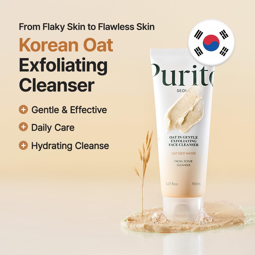 Limpiador Oat In Gentle Exfoliating Face Cleanser Purito