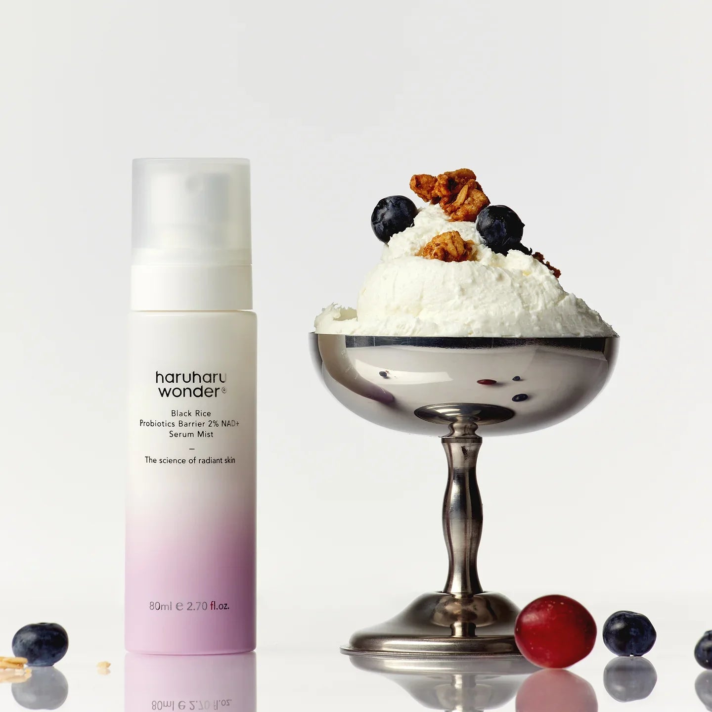 Mist Suero Black Rice Probiotics Barrier 2% Nad+ Serum Mist Haruharu Wonder