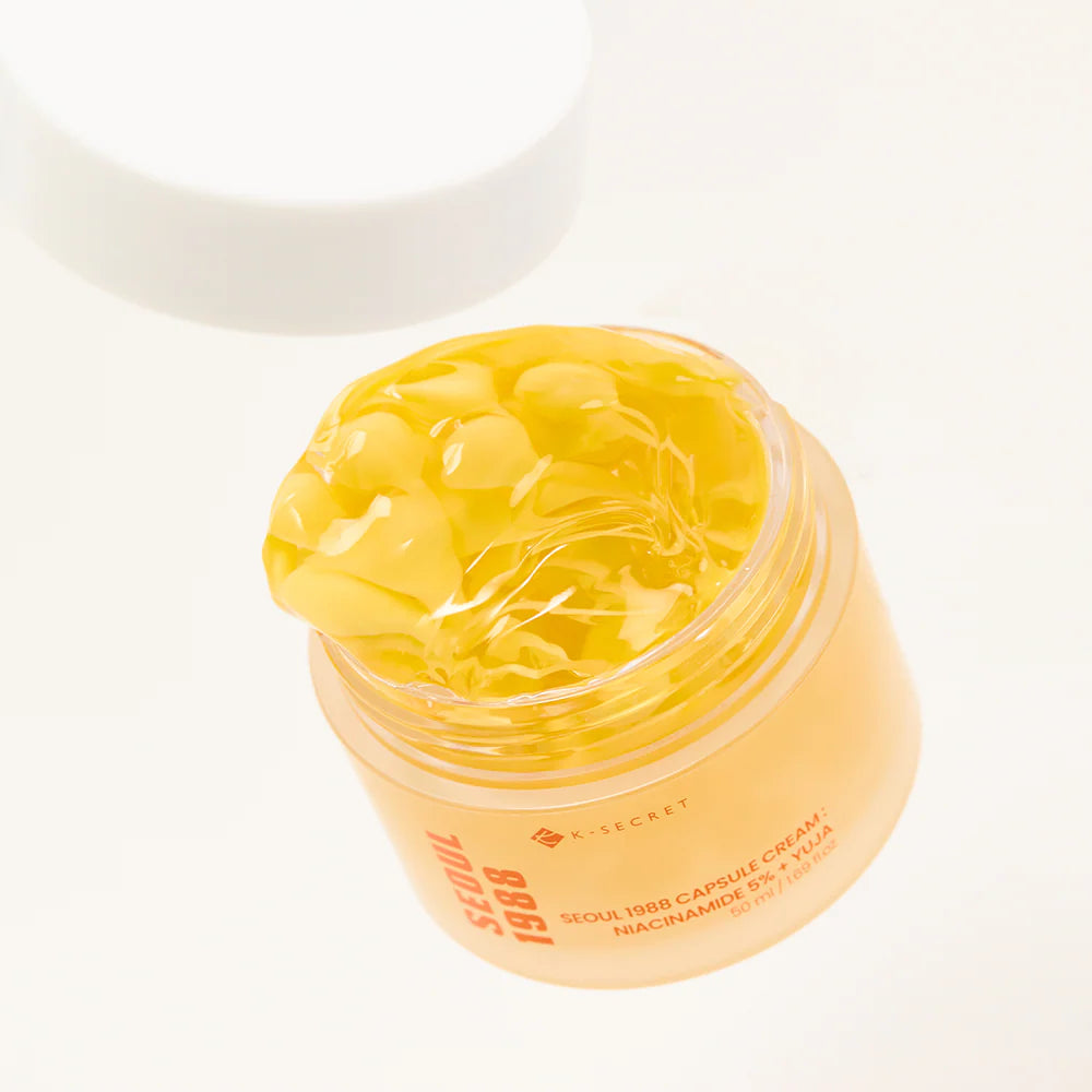 Crema Seoul 1988 Capsule Cream : Niacinamide 5% + Yuja K-Secret