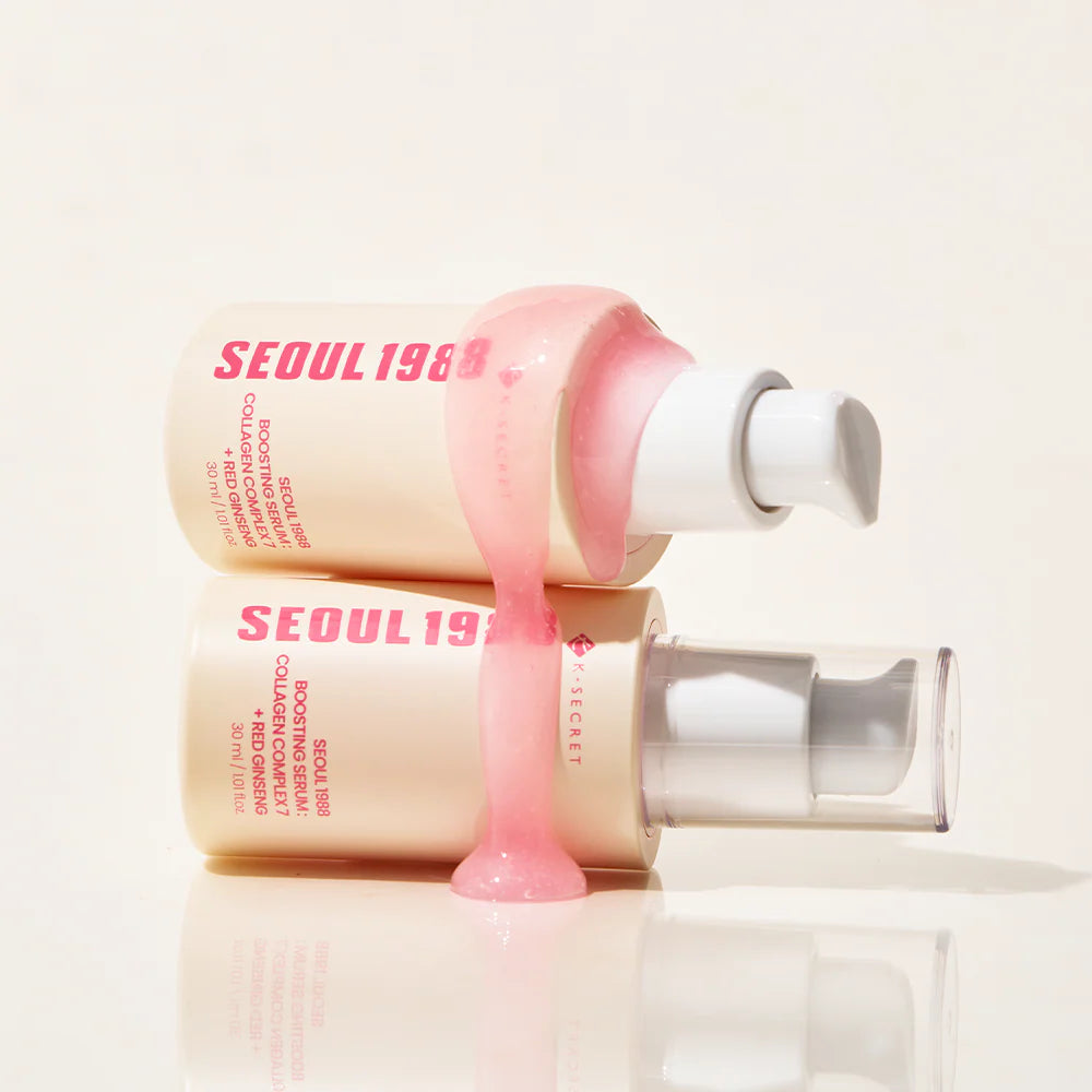 Suero Seoul 1988 Boosting Serum: Collagen Complex 7 + Red Ginseng K-Secret (30Ml) Imagen secundaria del producto