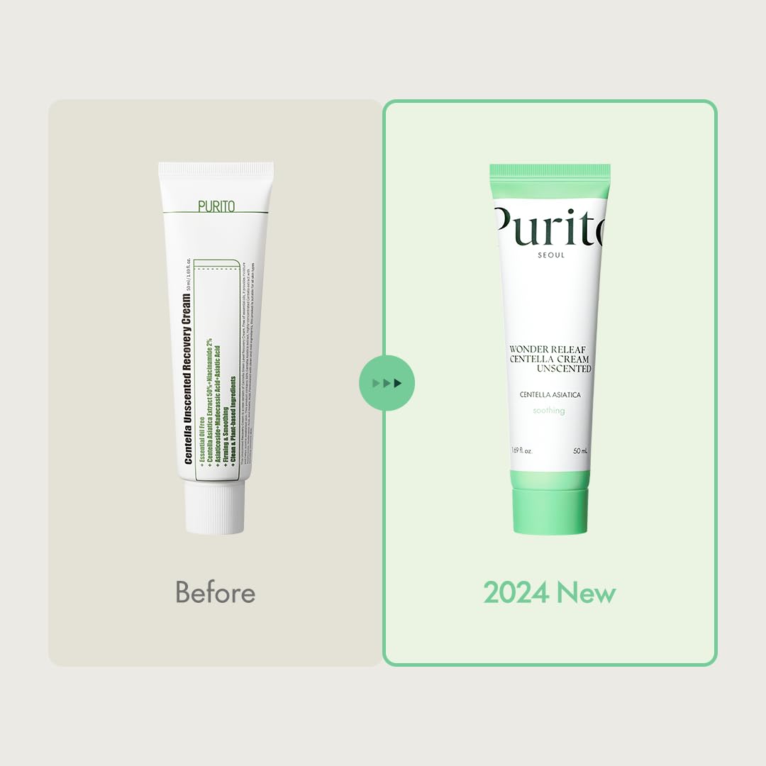 Crema Centella Unscented Recovery Purito Imagen secundaria del producto