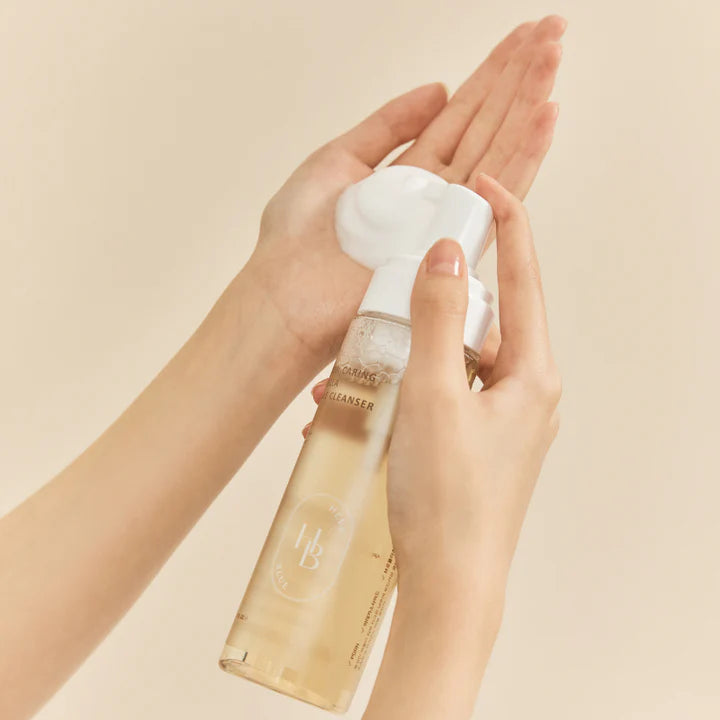 Limpiador Salmon Caring Centella Bubble Cleanser Heveblue
