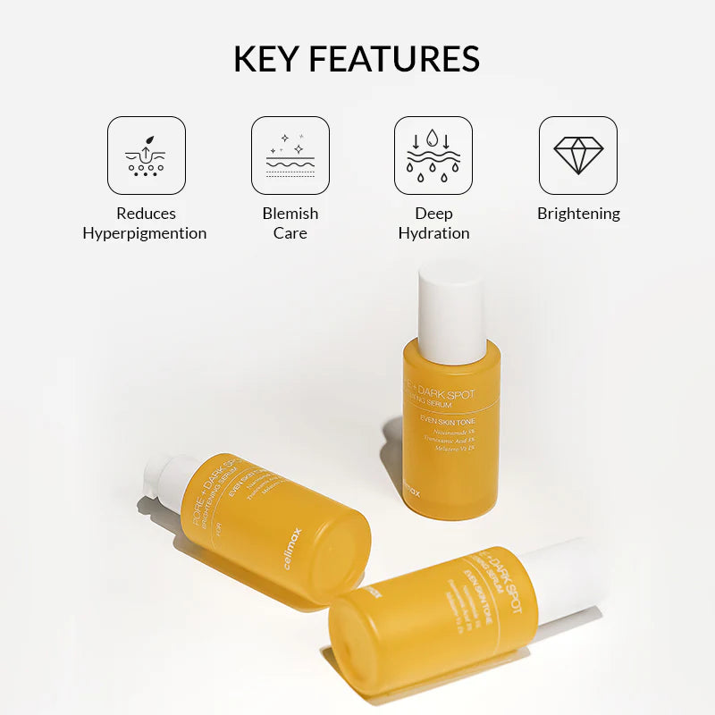 Suero Pore + Dark Spot Brightening Serum Celimax