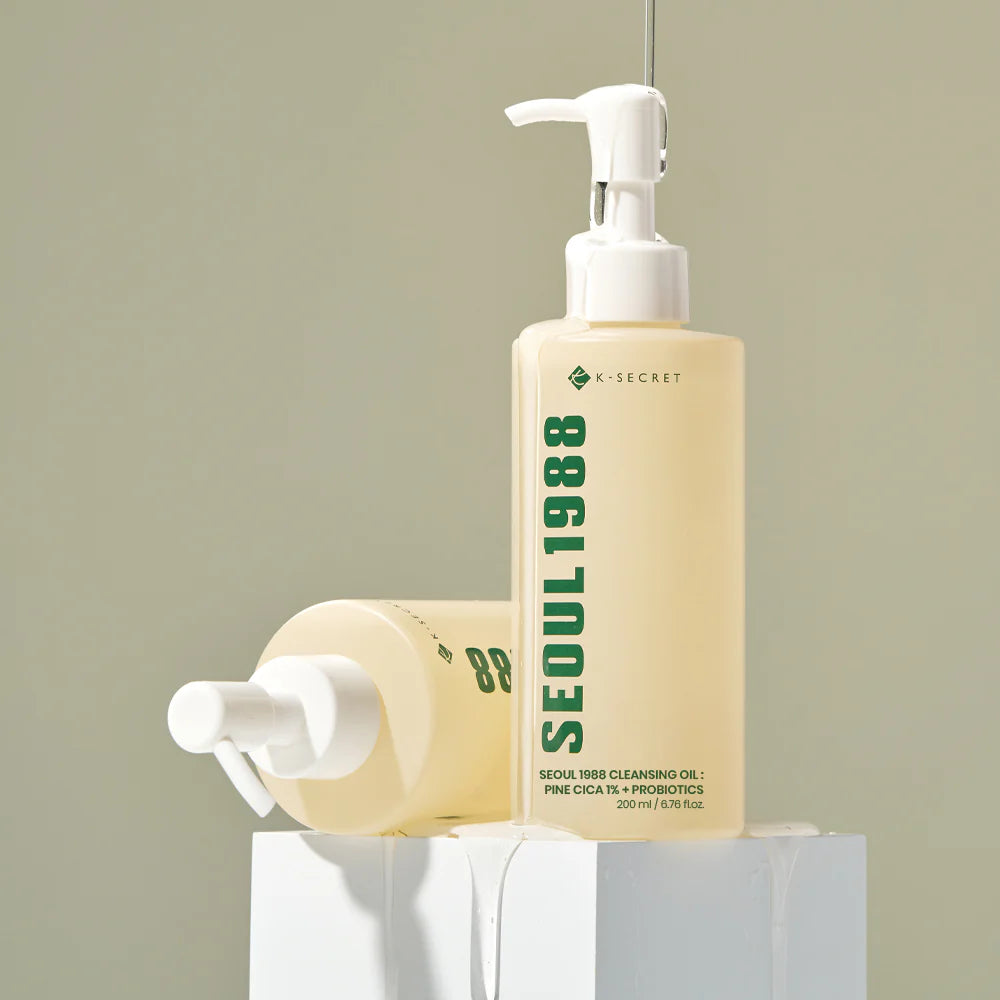 Limpiador En Aceite Pine Cica 1% + Probiotics Cleansing Oil K-Secret Imagen principal del producto
