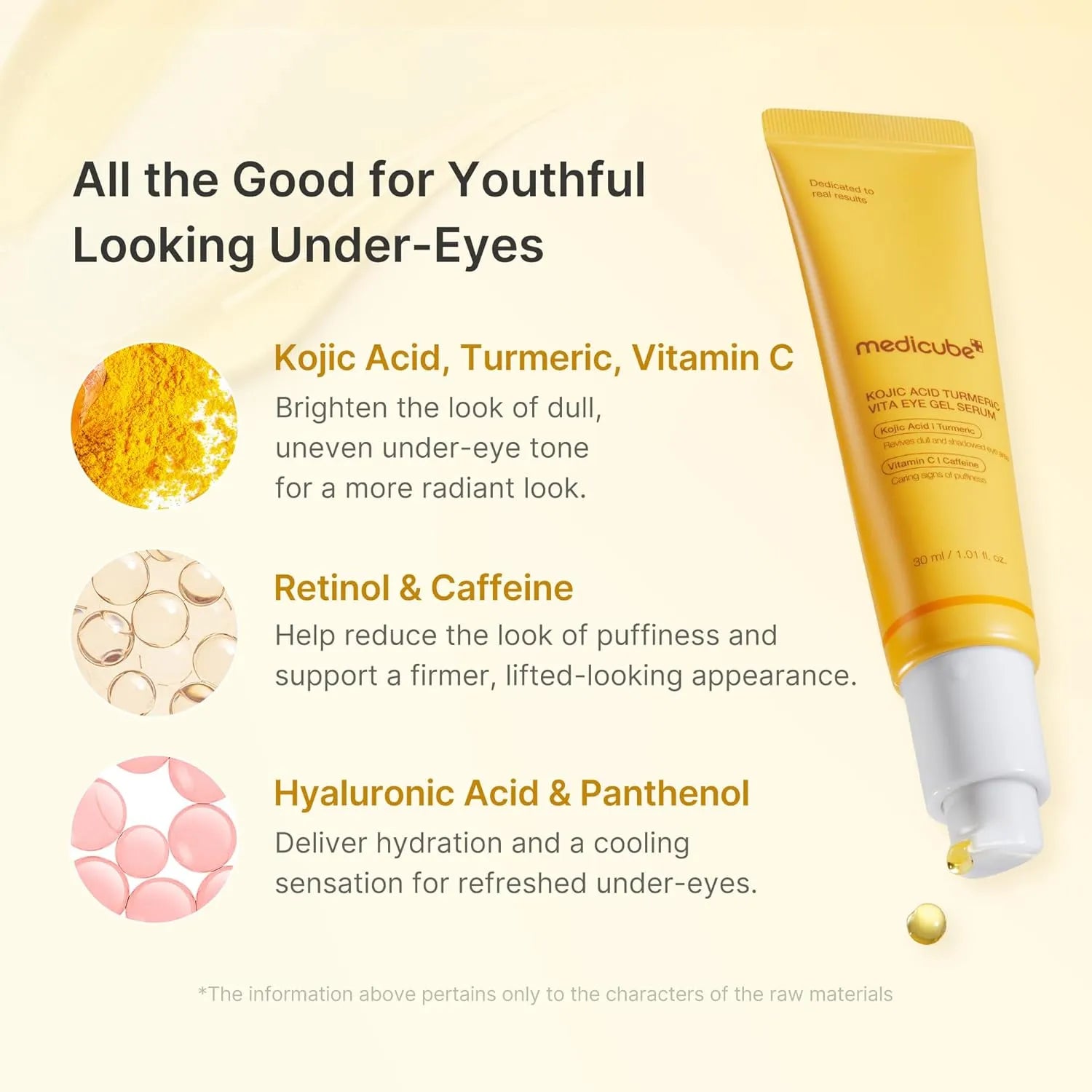 Contorno De Ojos Kojic Acid Turmeric Vita Eye Gel Serum Medicube