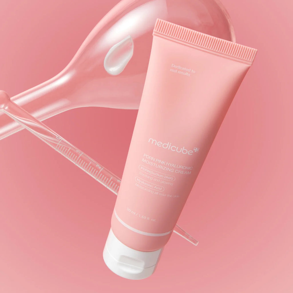 Crema Pdrn Pink Hyaluronic Moisturizing Cream Medicube (55Gr)