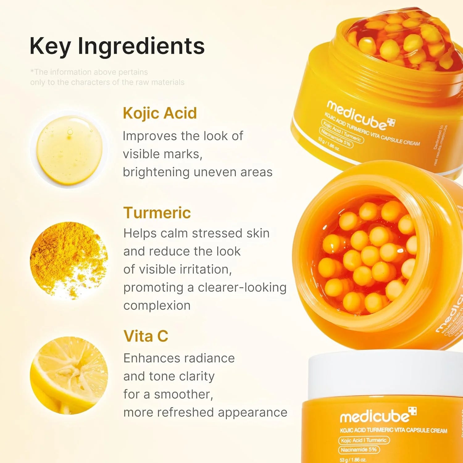 Crema Kojic Acid Turmeric Vita Capsule Cream Medicube