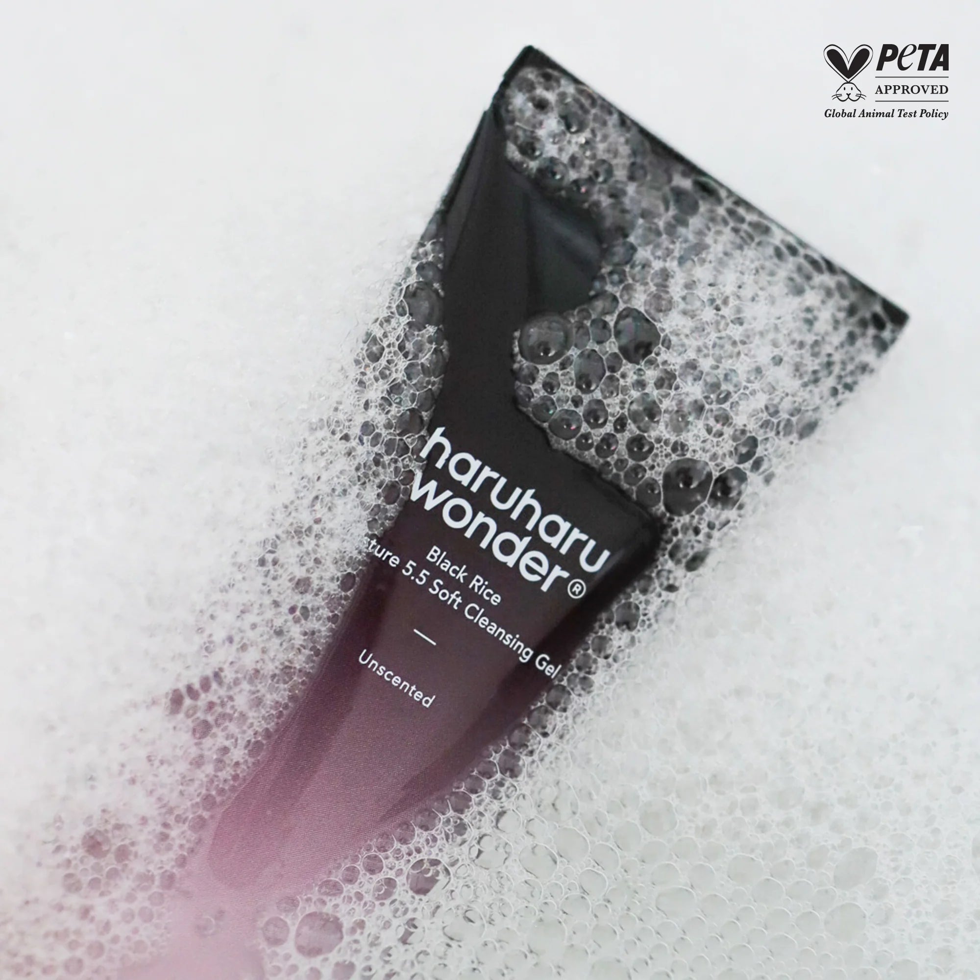 Limpiador Wonder Black Rice Moisture 5.5 Soft Cleansing Gel Haruharu