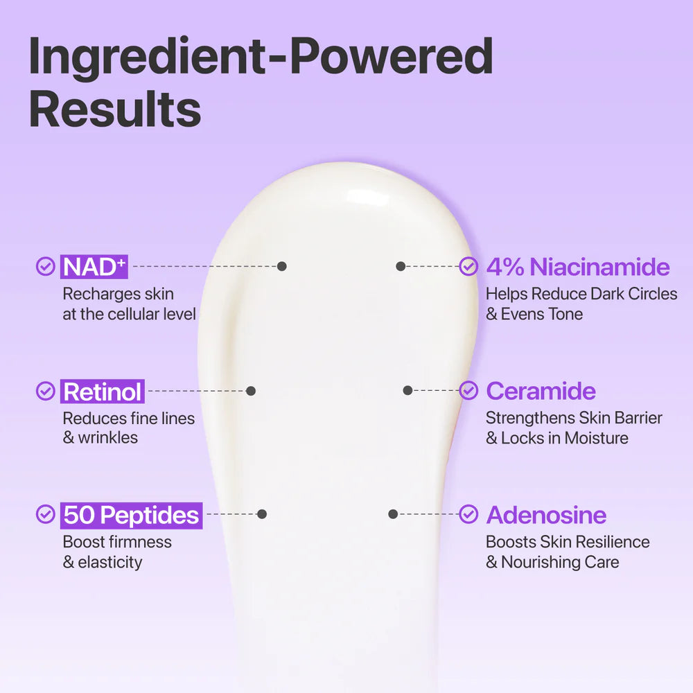 Contorno De Ojos No. 9 Nad+Retinol Volumetox Eye Cream Numbuzin