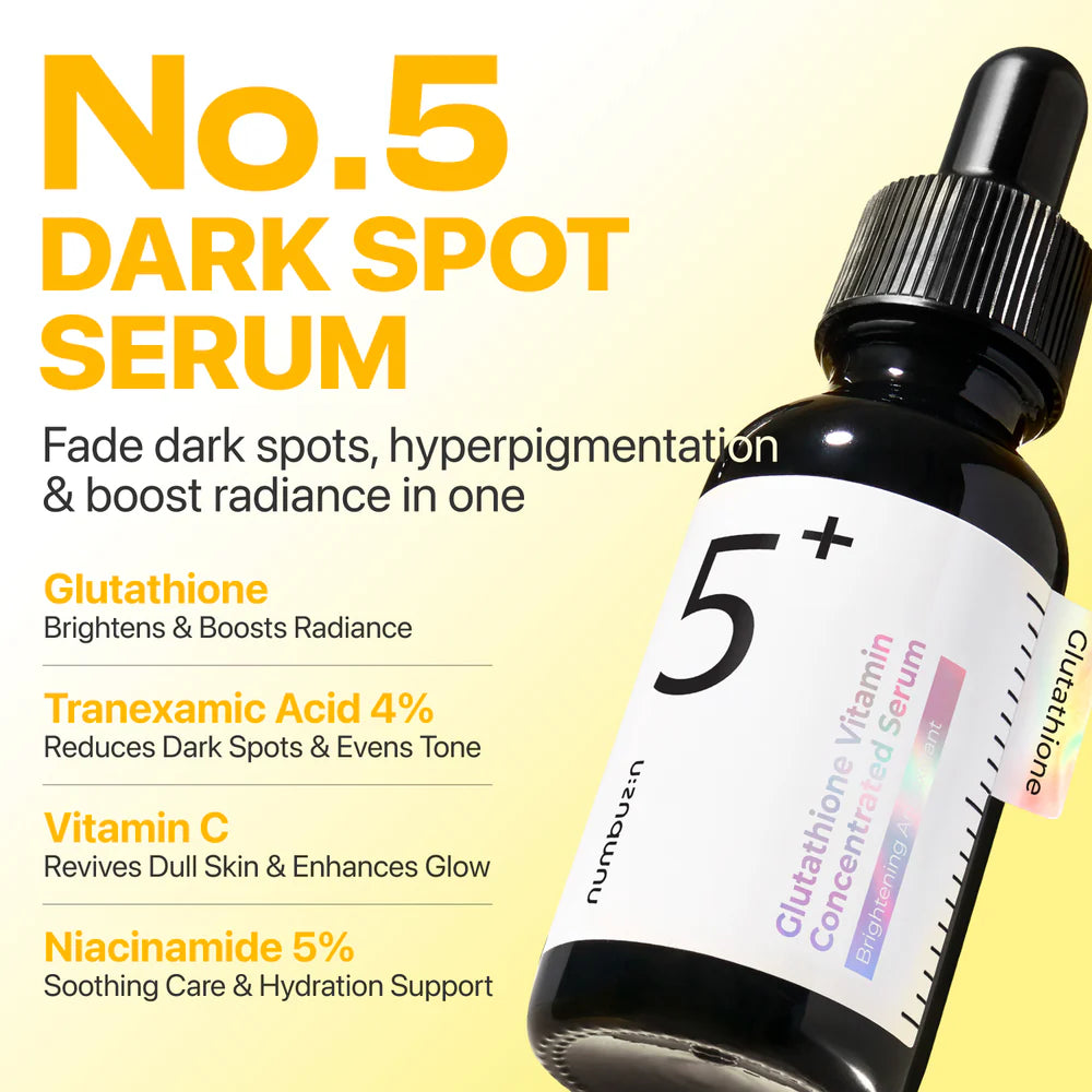 Suero No. 5 Vitamin Glutathione Concentrated 30Ml Numbuzin