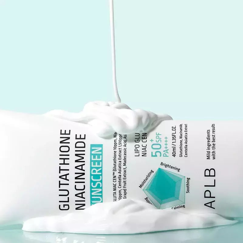 Protector Solar Glutathione Niacinamide Sunscreen Aplb Imagen secundaria del producto