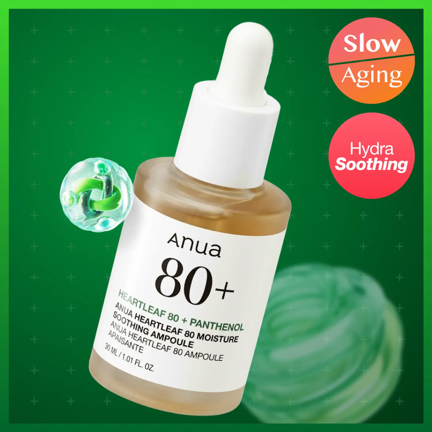 Ampolla Heartleaf 80% Soothing Ampoule Anua