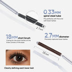 Pestañina 3D Curling Eyelash Iron Mascara Judydoll