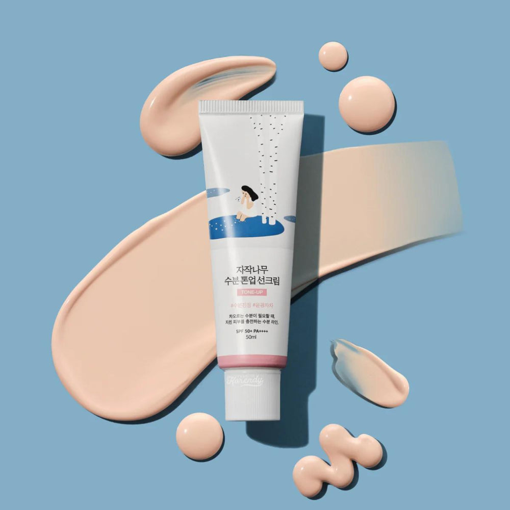 Protector Birch Moisturizing Tone Up Essence Round Lab