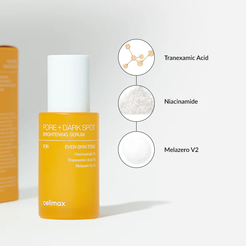 Suero Pore + Dark Spot Brightening Serum Celimax