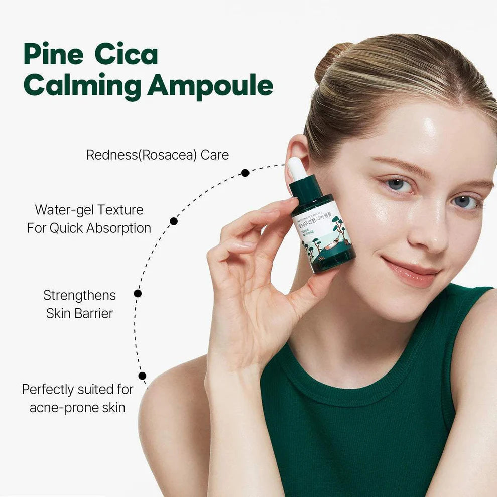Suero Pine Calming Cica Ampoule Round Lab