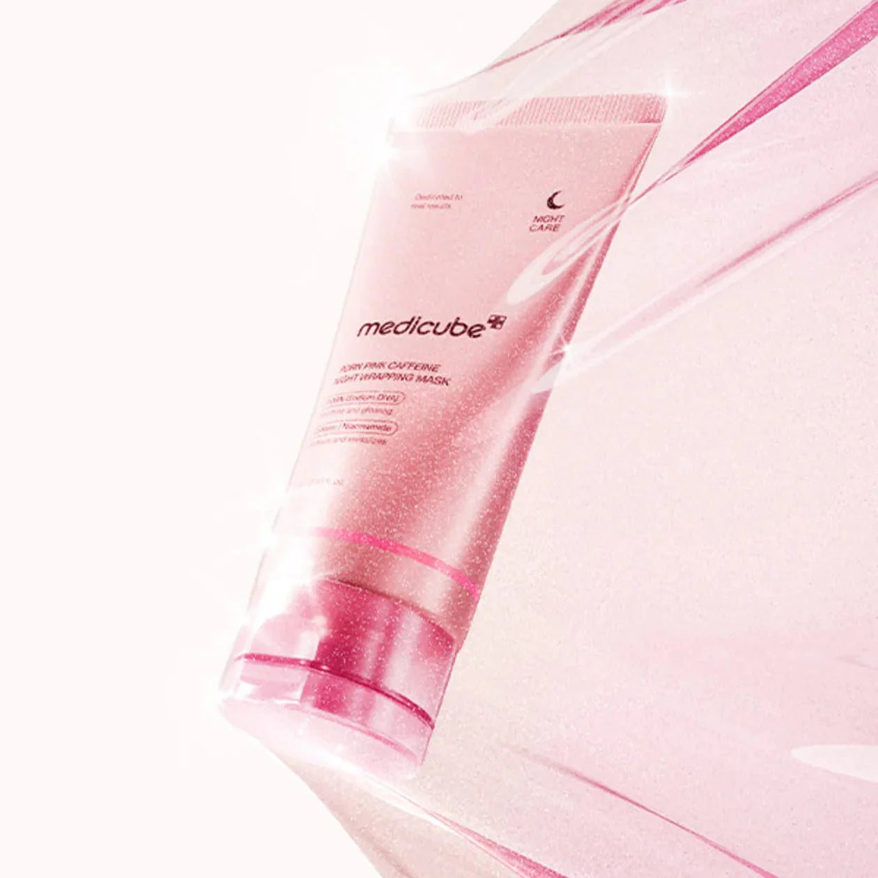 Mascarilla Pdrn Pink Caffeine Night Wrapping Mask Medicube