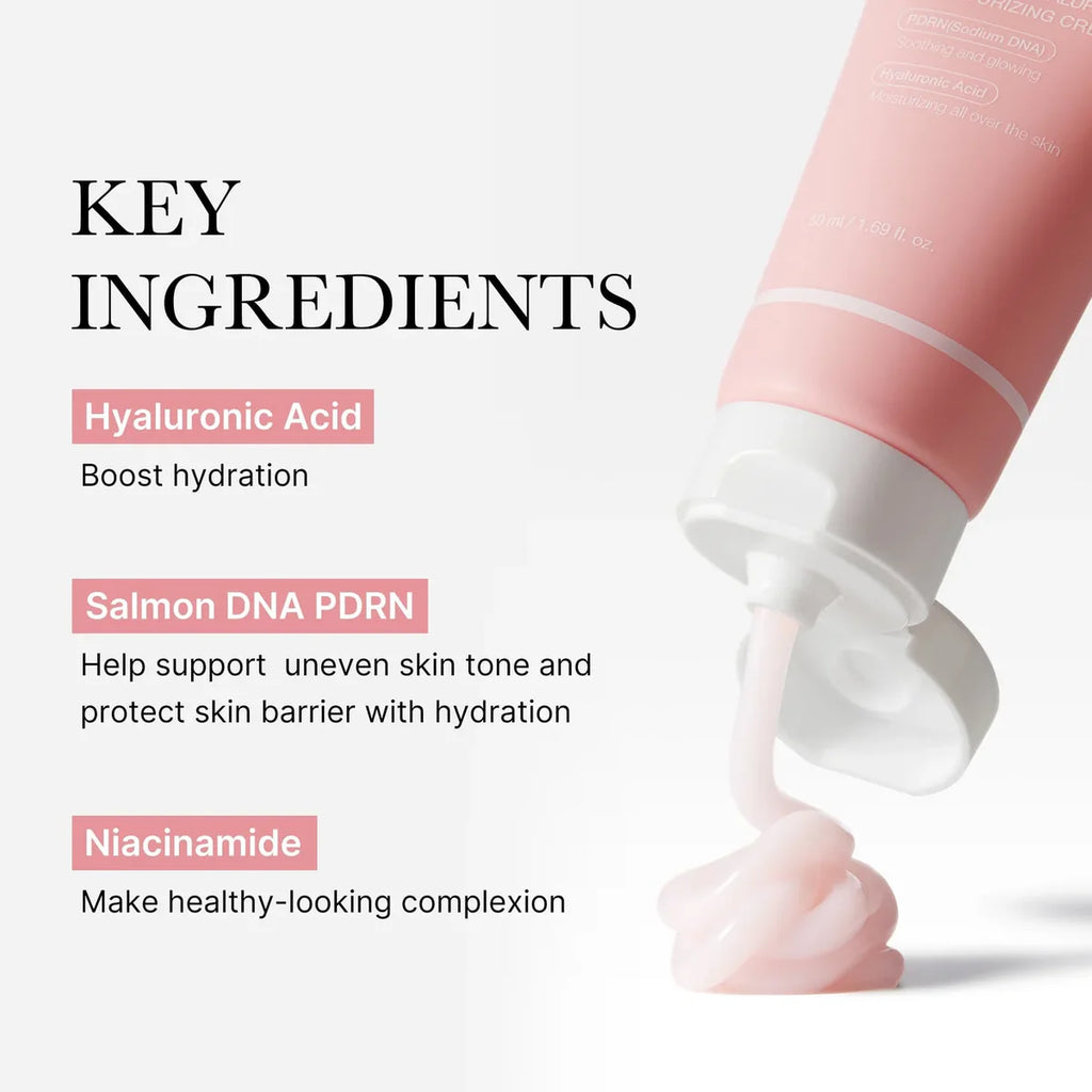Crema Pdrn Pink Hyaluronic Moisturizing Cream Medicube (55Gr)