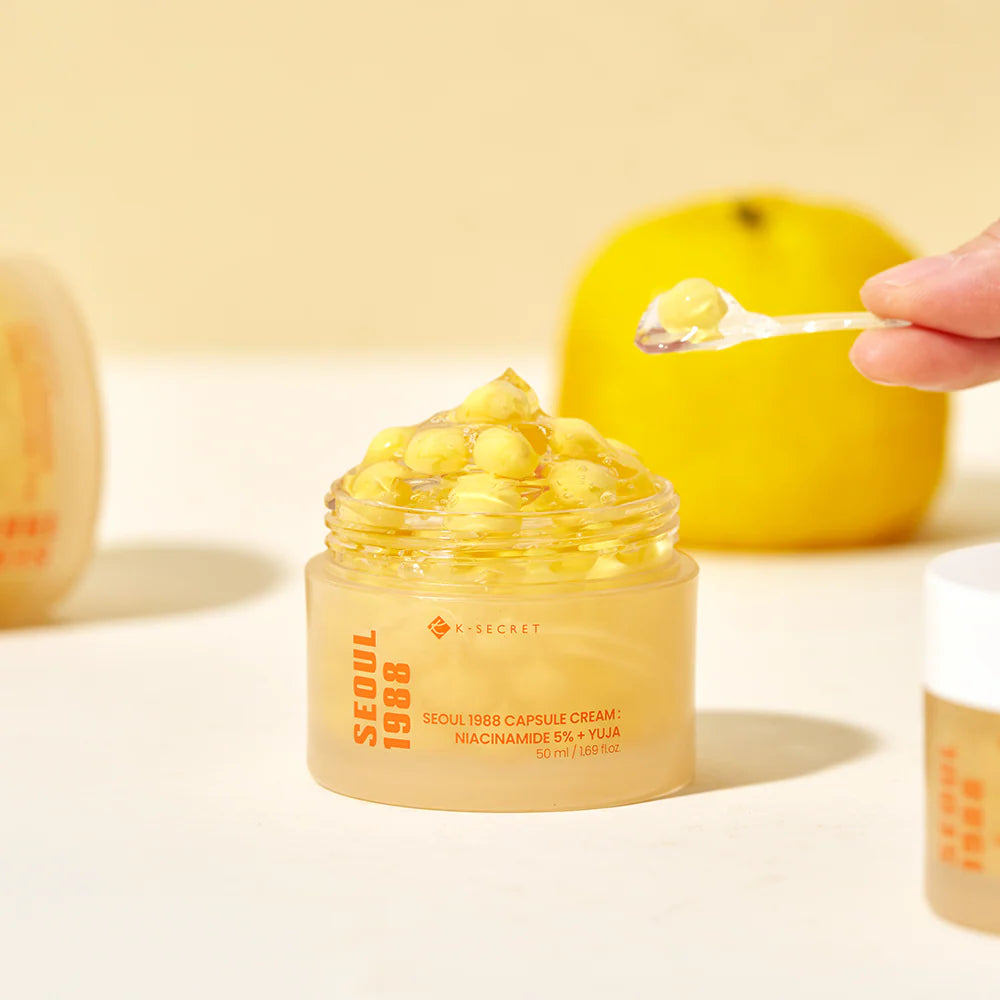 Crema Seoul 1988 Capsule Cream : Niacinamide 5% + Yuja K-Secret