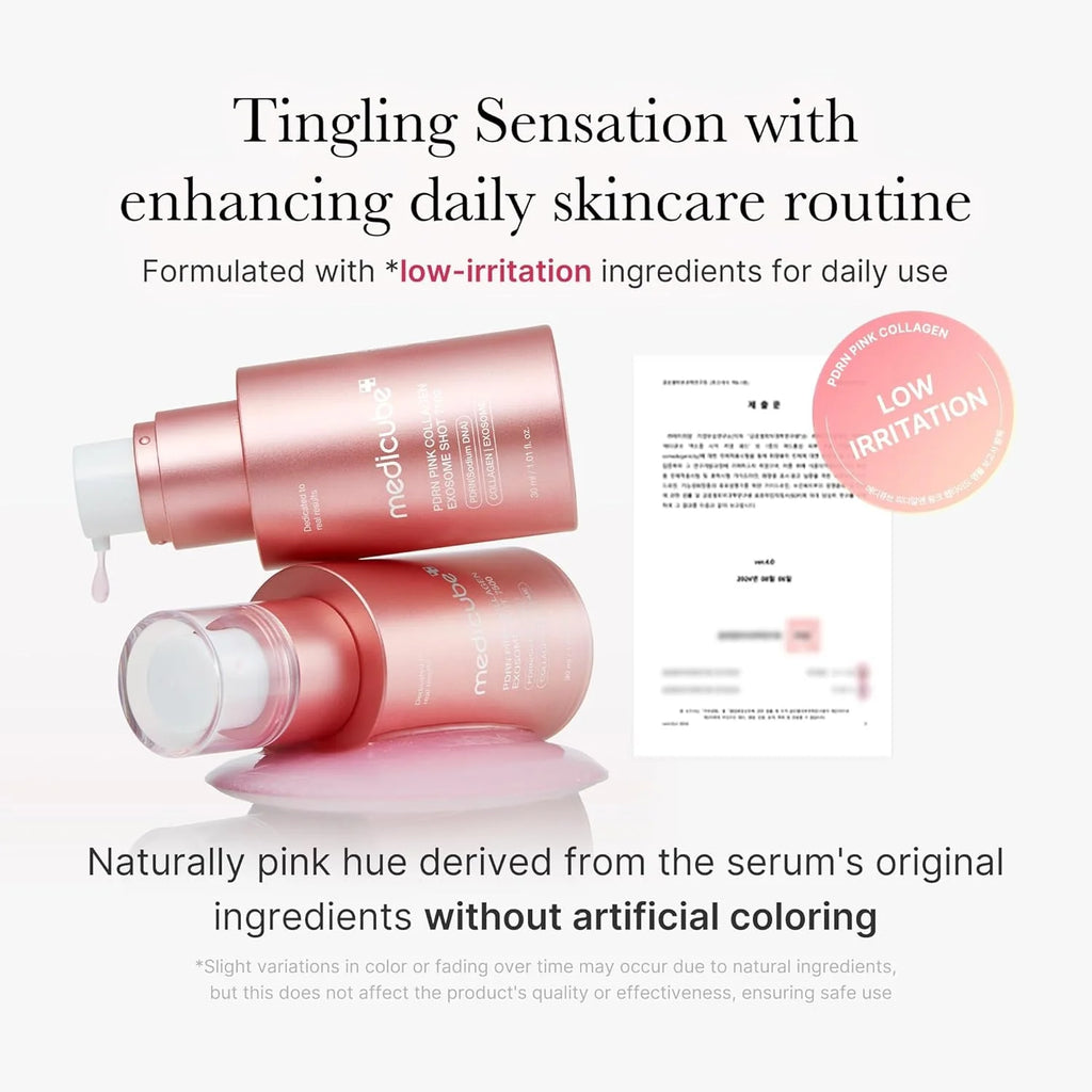 Esencia Pdrn Pink Collagen Exosome Shot 7500 Medicube