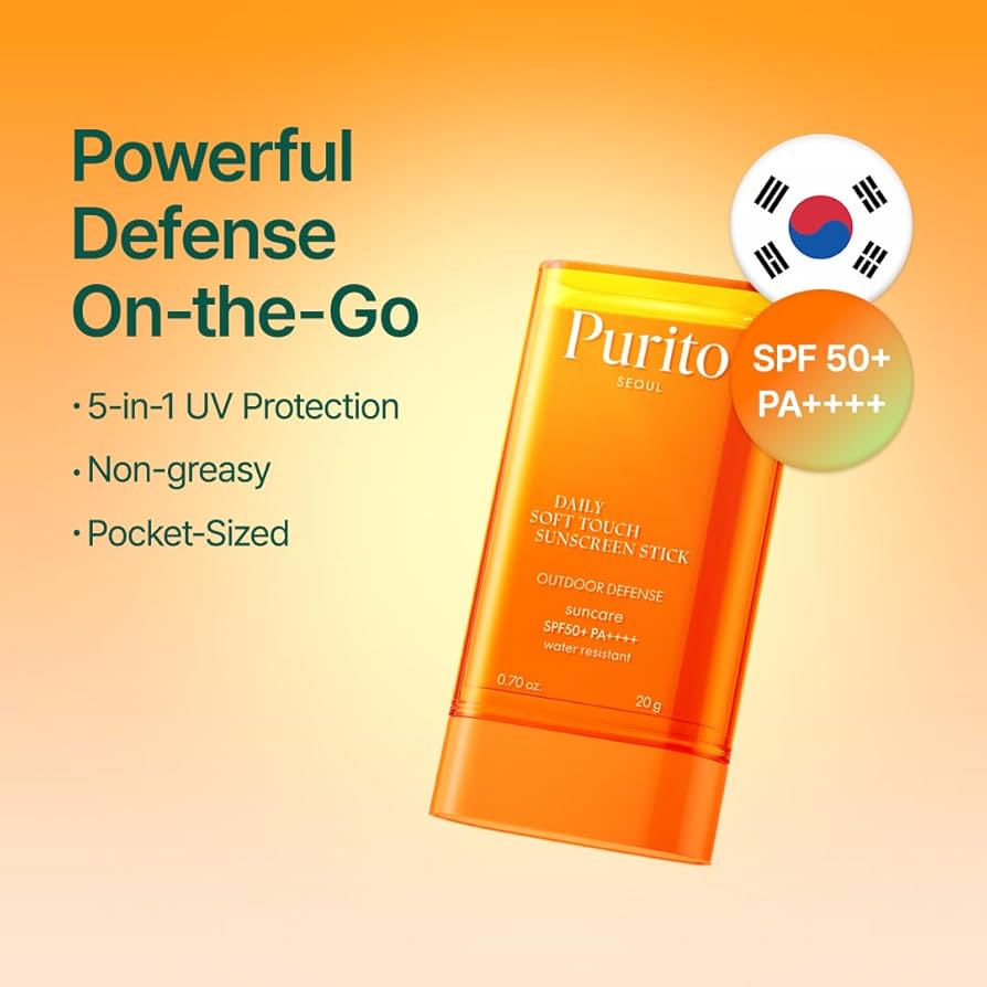Protector Solar En Barra Daily Soft Touch Sunscreen Stick Purito (20Gr)