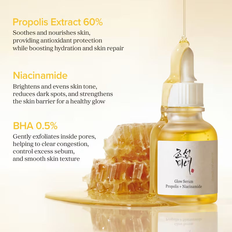Suero Glow: Propolis + Niacinamide Beauty Of Joseon