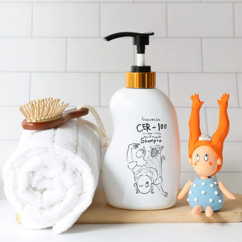 Shampoo CER-100 Collagen Coatingt Hair Muscle Elizavecca
