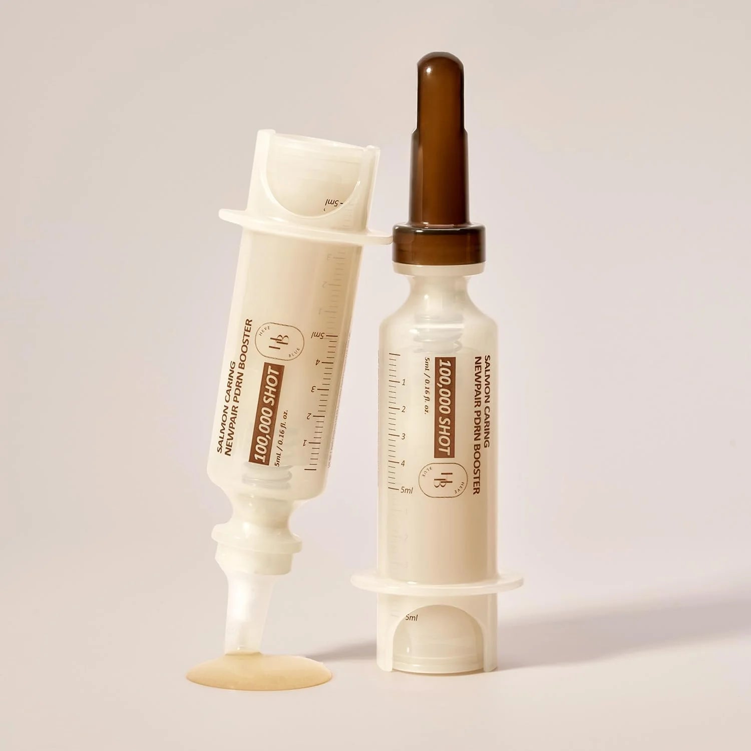 Esencia Salmon Caring Newpair PDRN Booster 100,000 shot essence Heveblue Imagen secundaria del producto