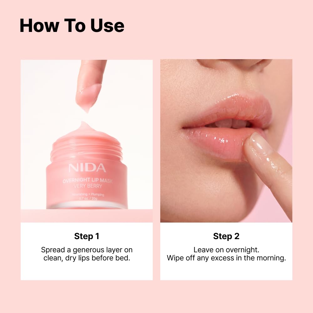 Mascarilla de Labios Overnight Lip Mask NIDA