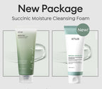 Limpiador Heartleaf Succinic Moisture Cleansing Foam Anua