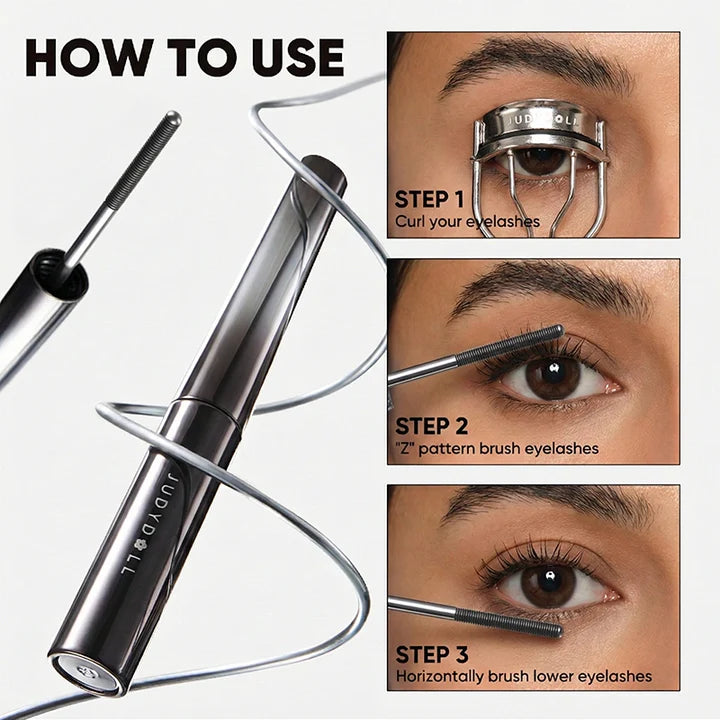 Pestañina 3D Curling Eyelash Iron Mascara Judydoll