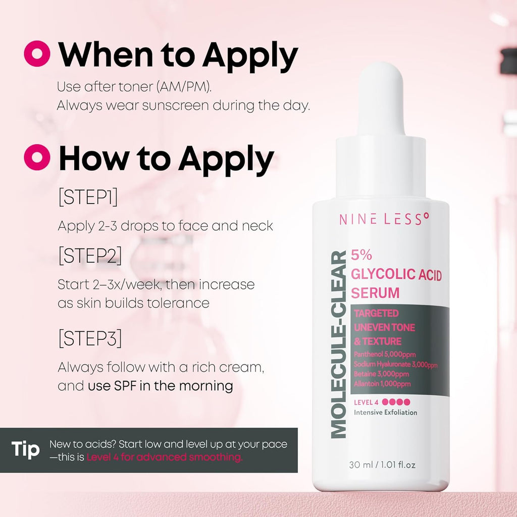 Suero Molecule Glycolic Acid 5% Serum Nineless