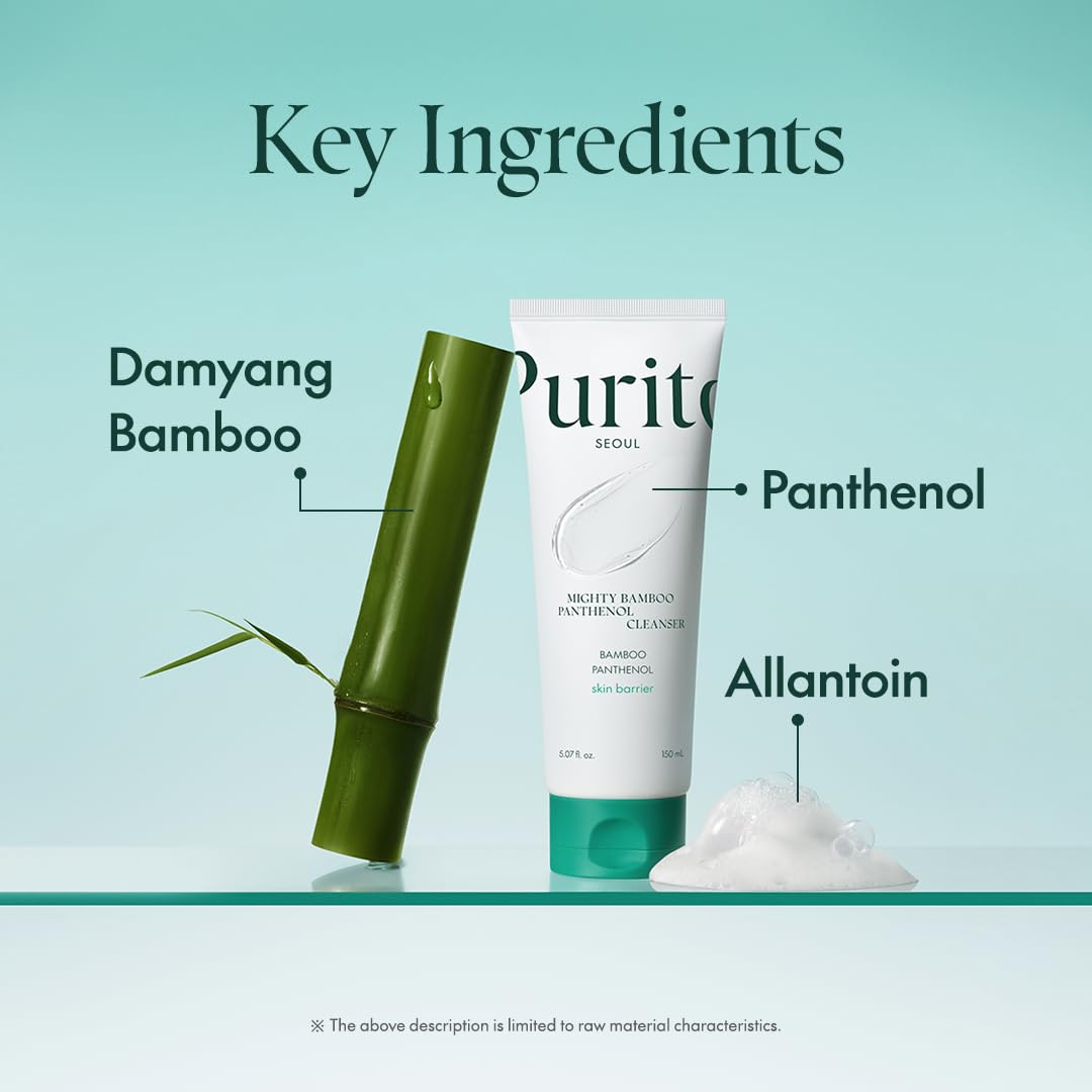 Limpiador Mighty Bamboo Panthenol Cleanser Purito