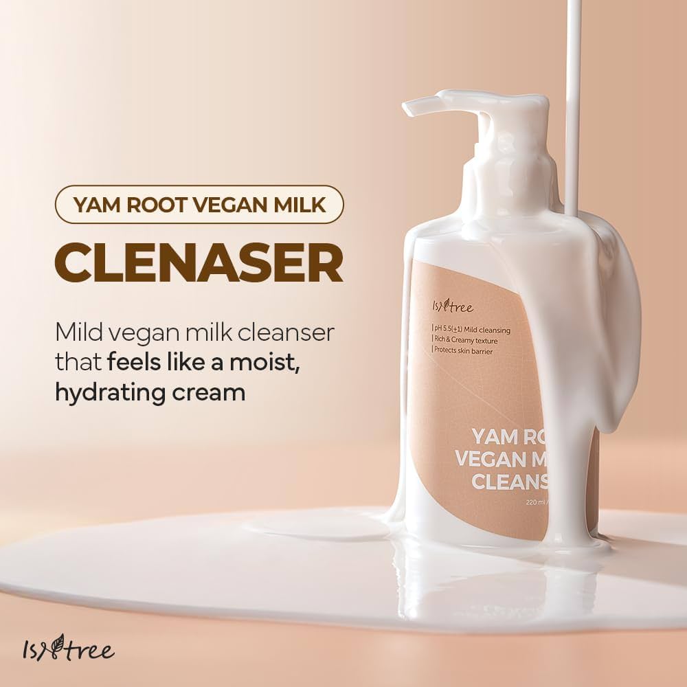 Limpiador Yam Root Vegan Milk Cleanser Isntree
